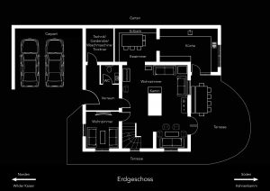 Kitz Chalets Grundriss EG